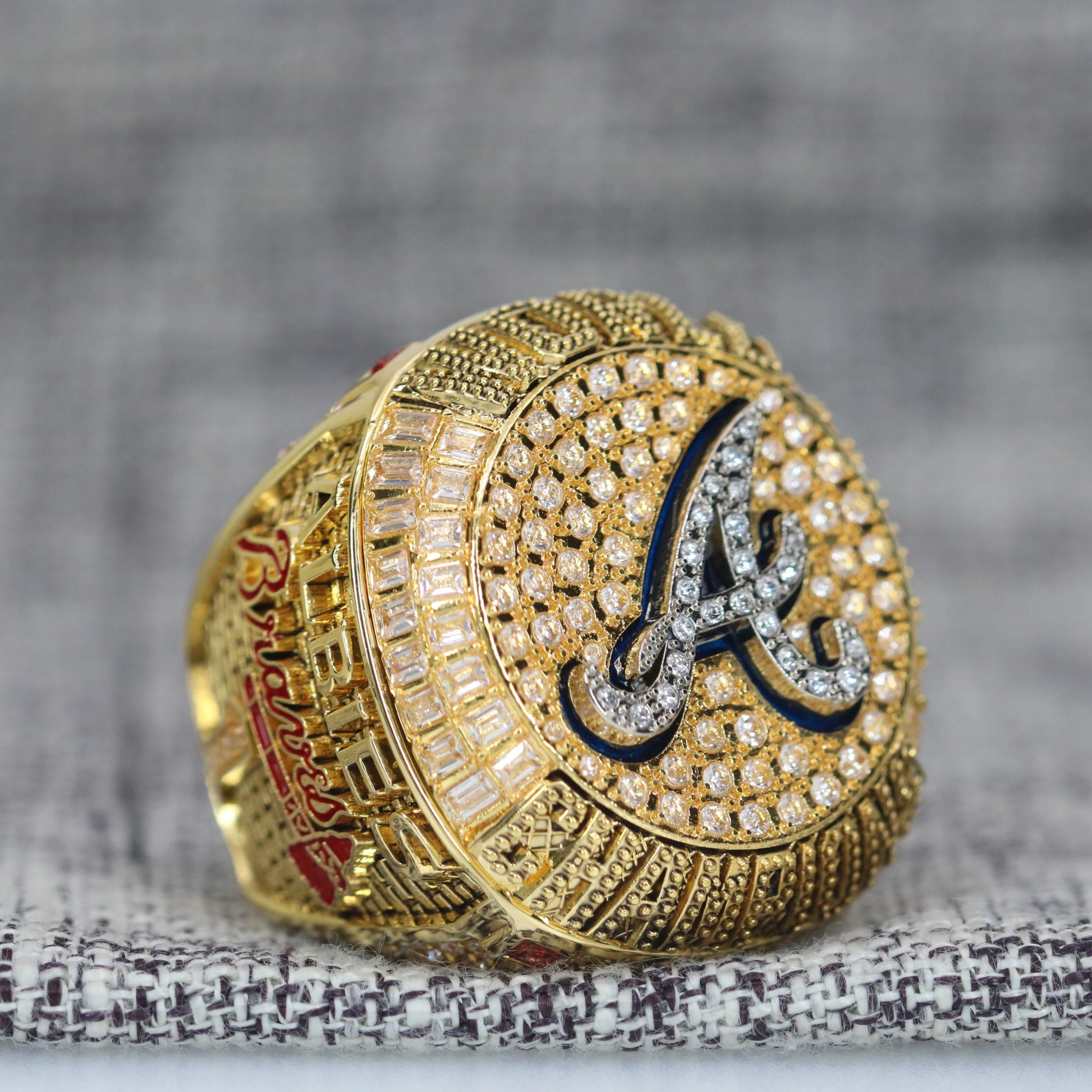 2021 Atlanta Braves Champion World Series Ring - Premium Series