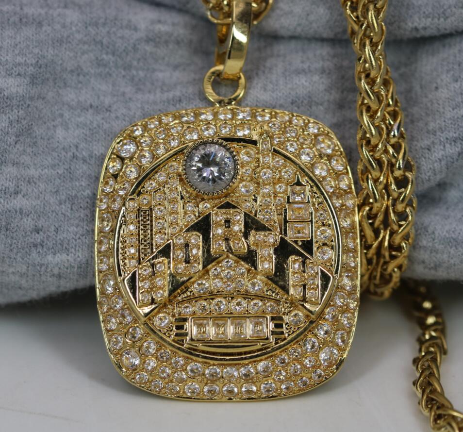 Toronto Raptors Championship Pendant/Necklace (2019) - Premium Series