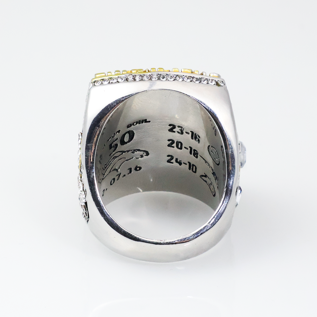 2015 Denver Broncos Super Bowl Championship Ring - Standard Series