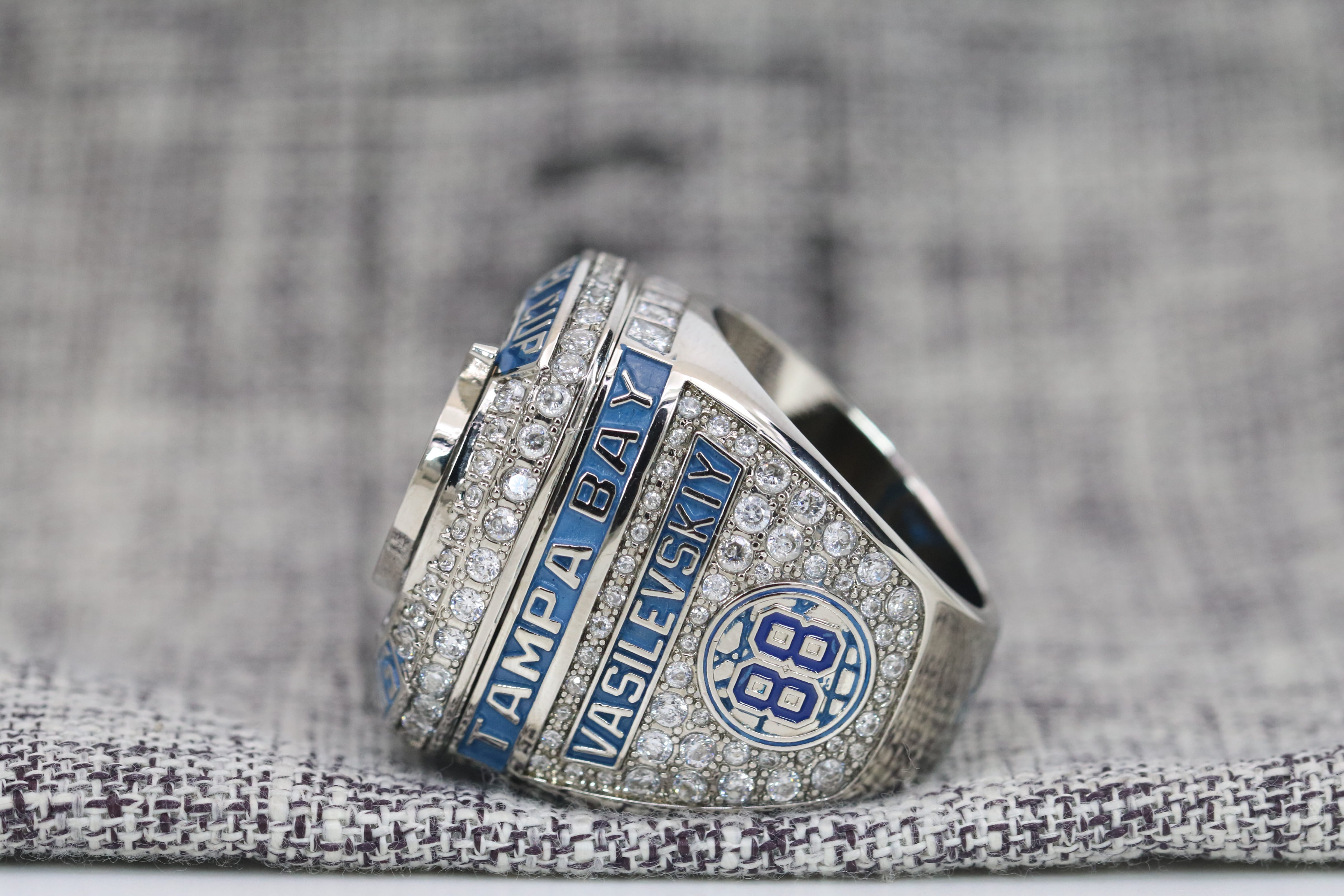 2021 Tampa Bay Lightning Stanley Cup Back to Back Ring - Premium Series