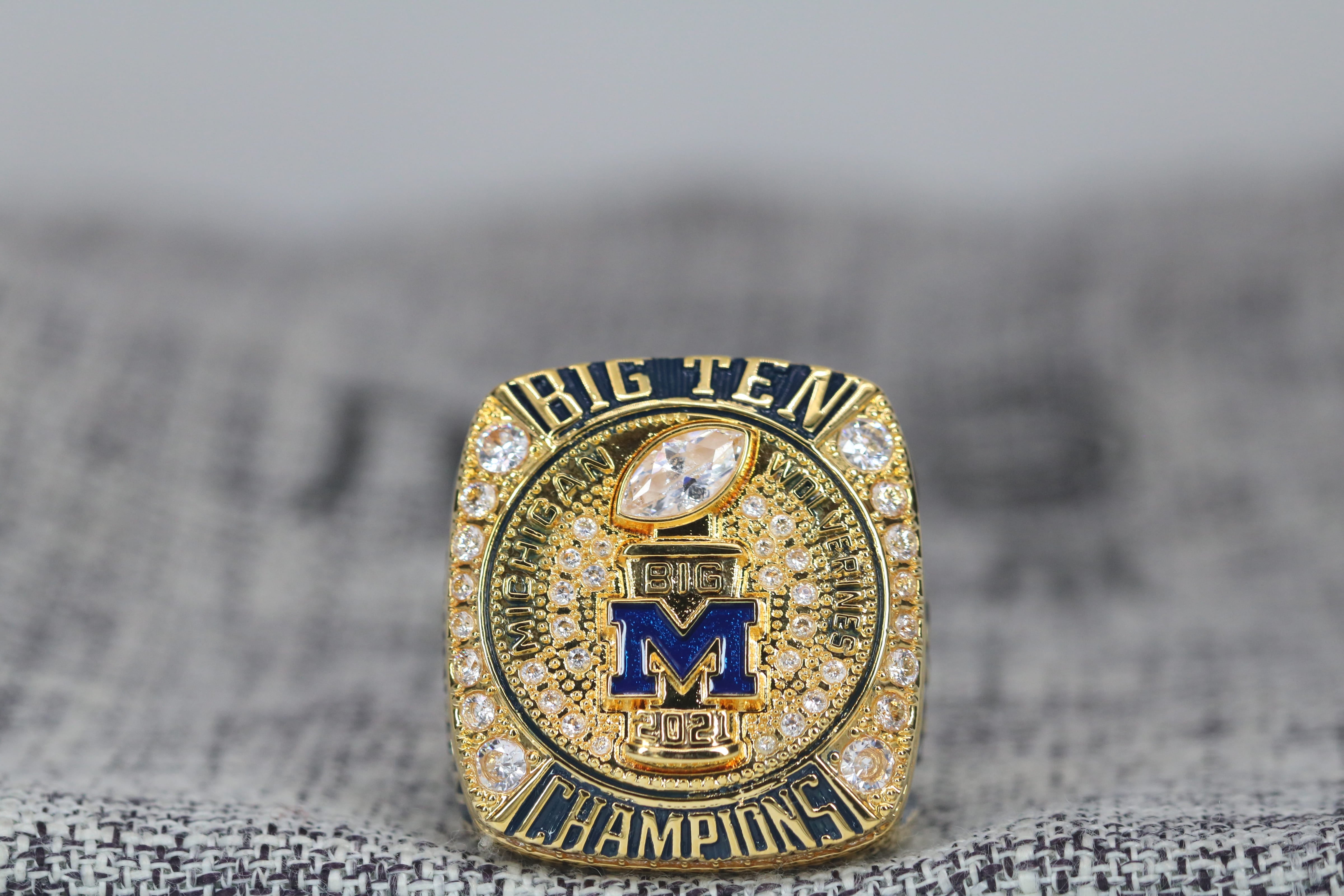 2021 Michigan Wolverines Big 10 Championship Ring - Premium Series