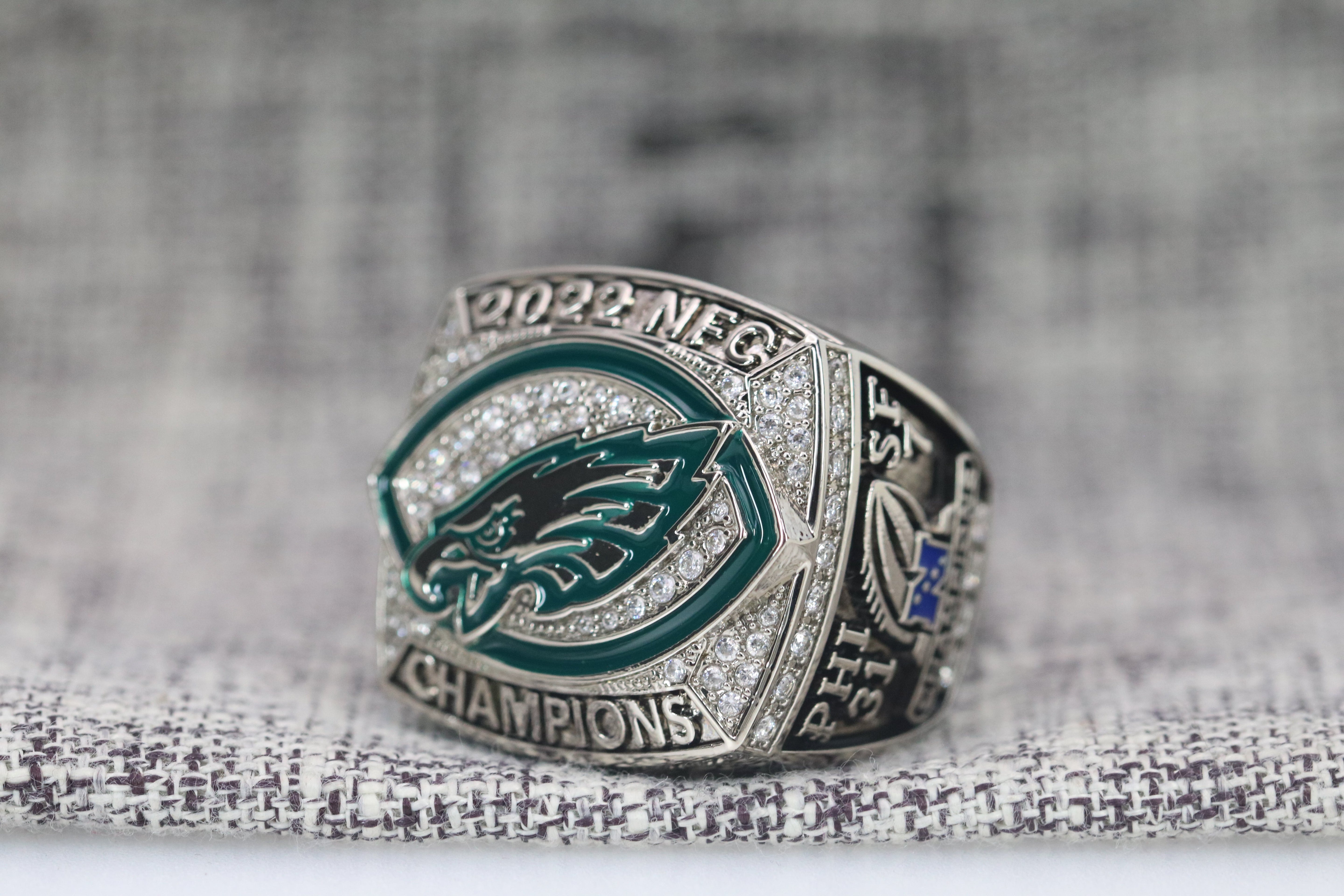 2022 Philadelphia Eagles NFC Football Championship Ring - Premium Series