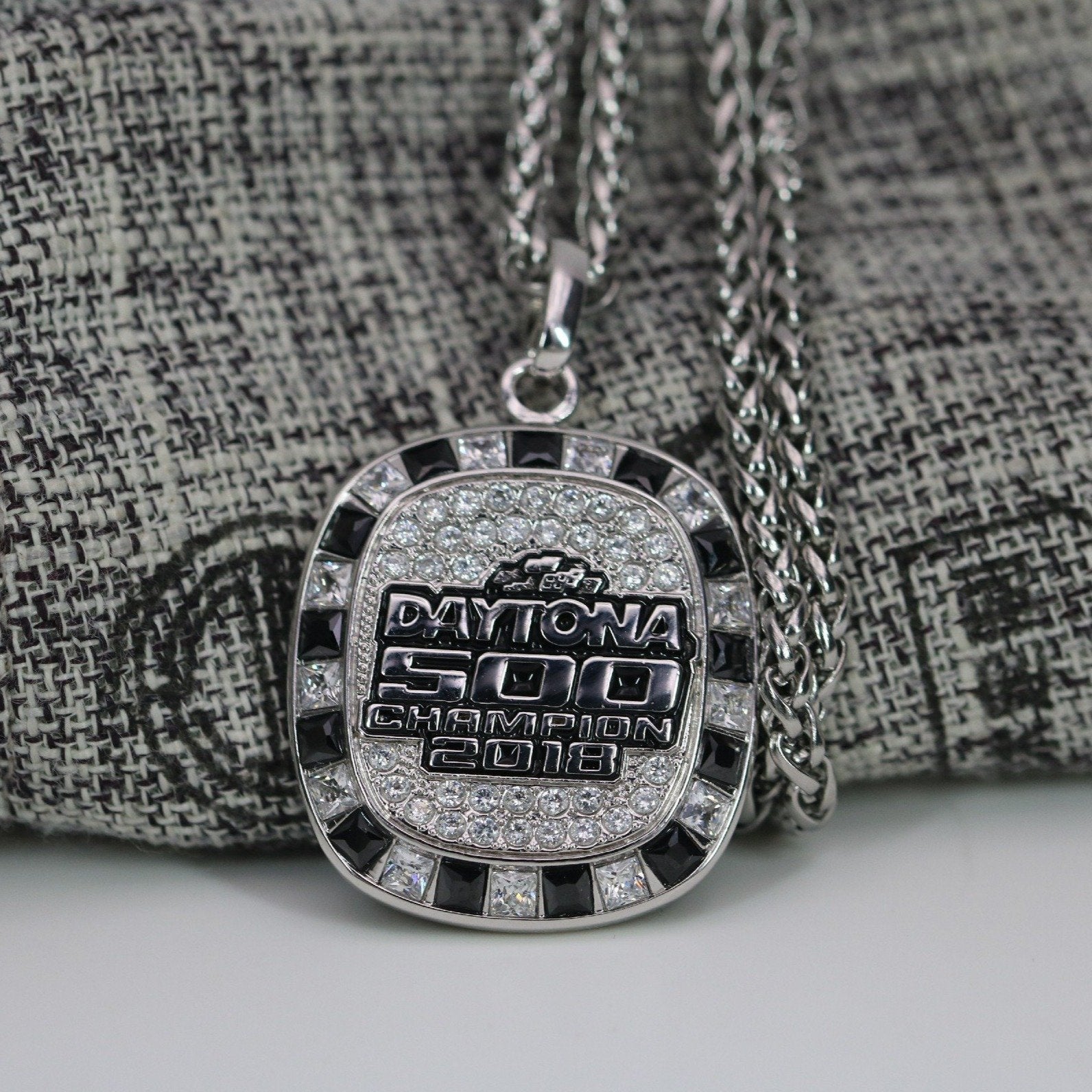 Daytona 500 Nascar Championship-Austin Dillon Pendant/Necklace (2018) - Premium Series