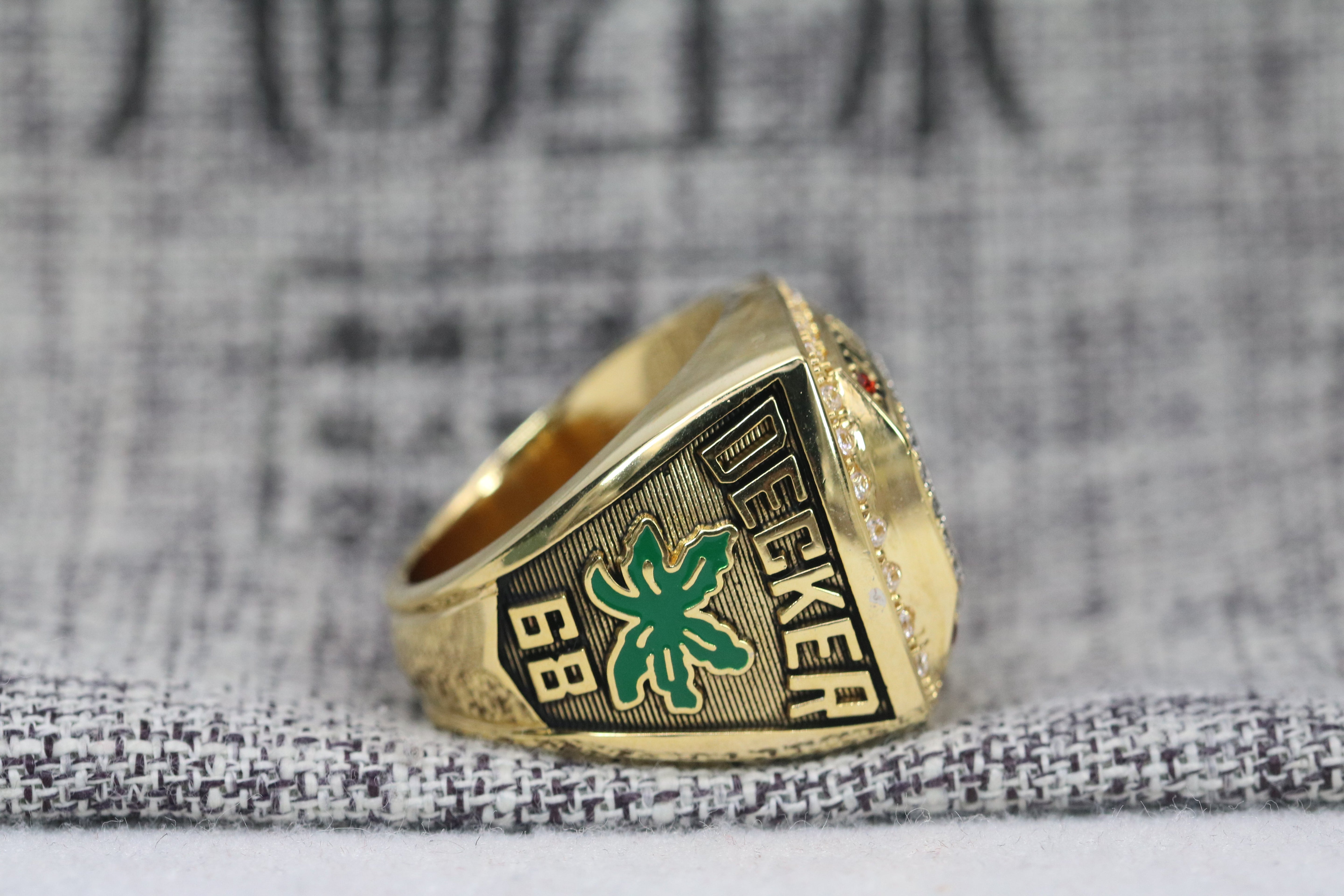 2012 Ohio State Buckeyes “12-0” Leaders Football Championship Ring - Premium Series