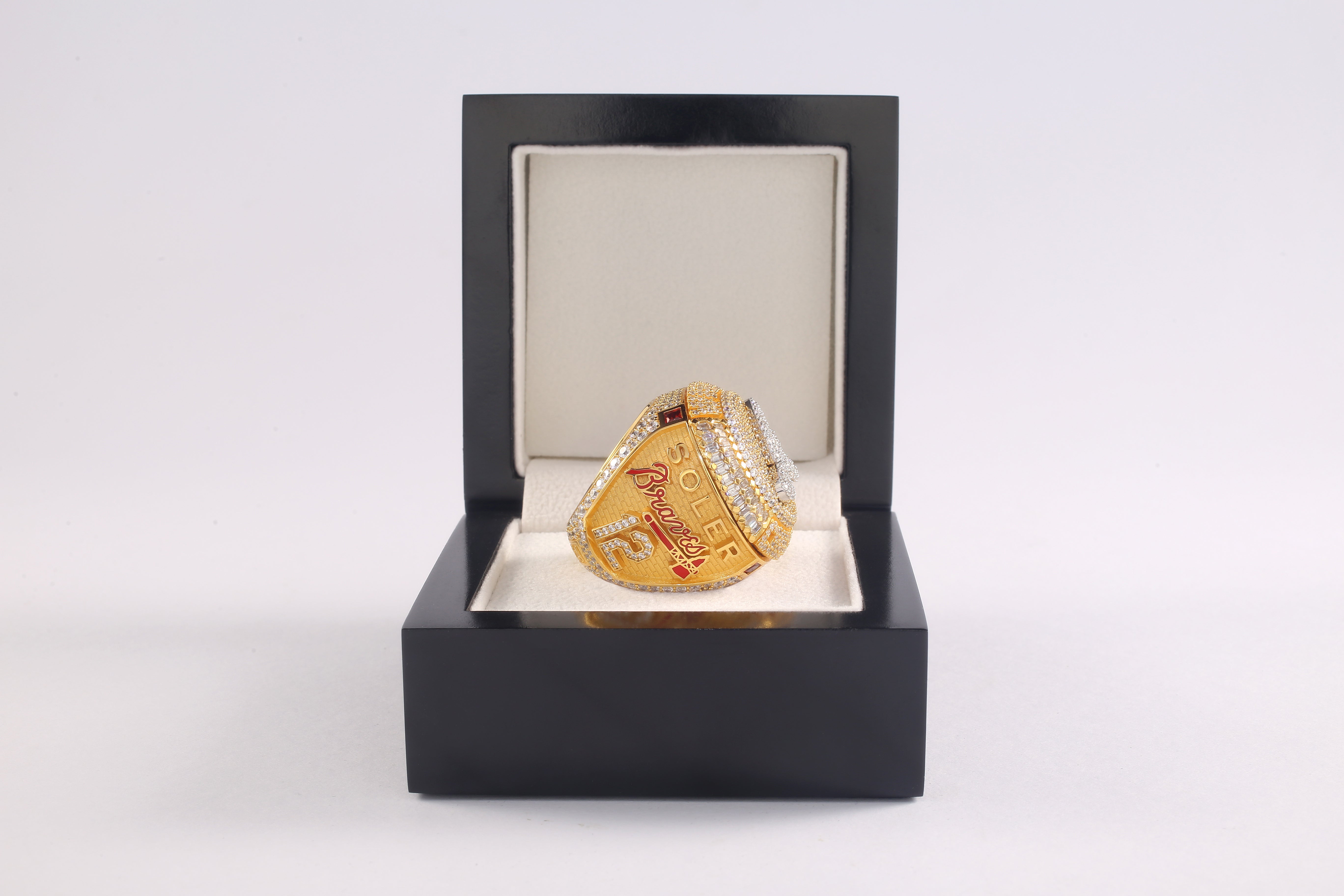 2021 Atlanta Braves Champion World Series Ring - Ultra Premium Series