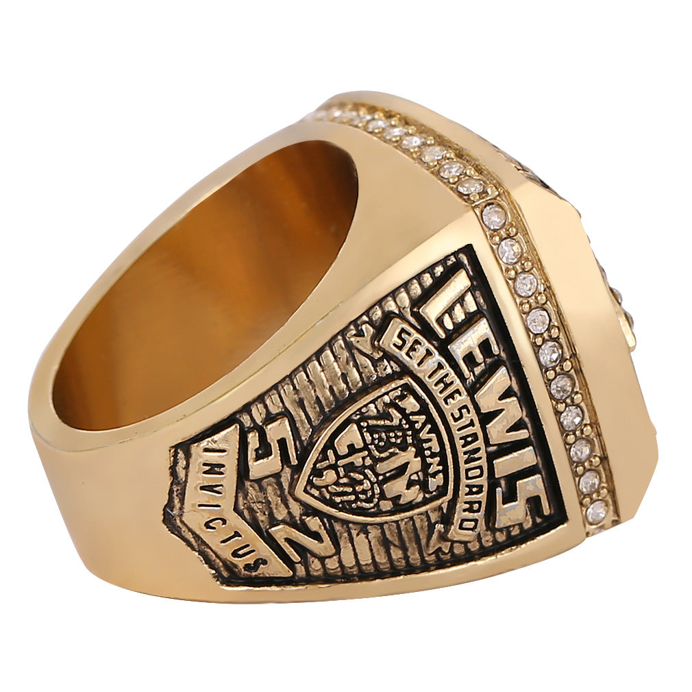 2000 Baltimore Ravens Super Bowl Championship Ring - Standard Series