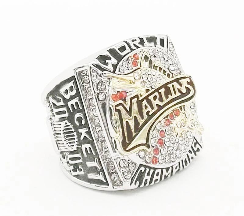 2003 Florida Marlins World Series Championship Ring - Standard Series