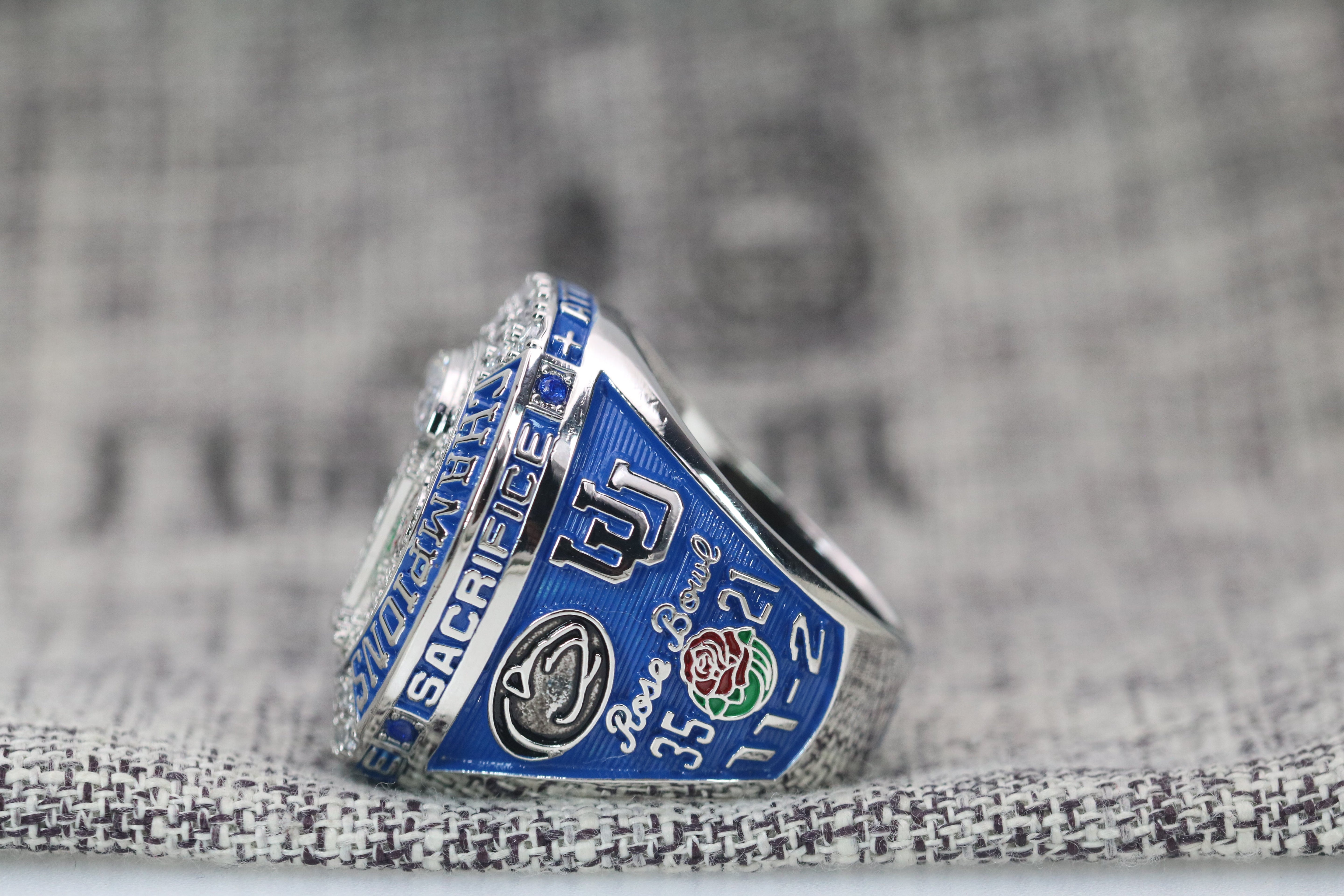 2023 Penn State University (PSU)  Rose Bowl Football Championship Ring- Premium Series