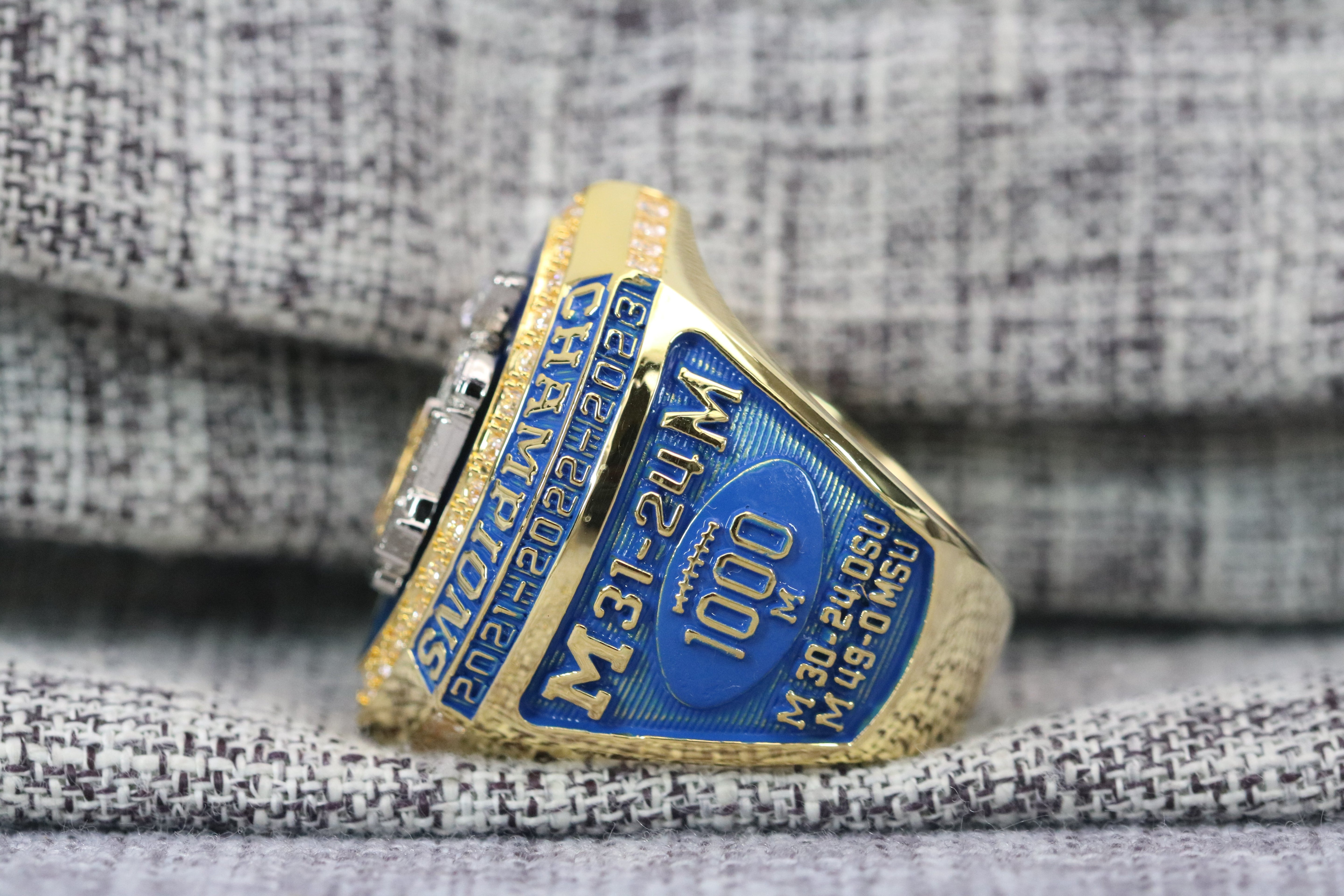 2024 Michigan Wolverines Big 10 Championship Ring - Premium Series