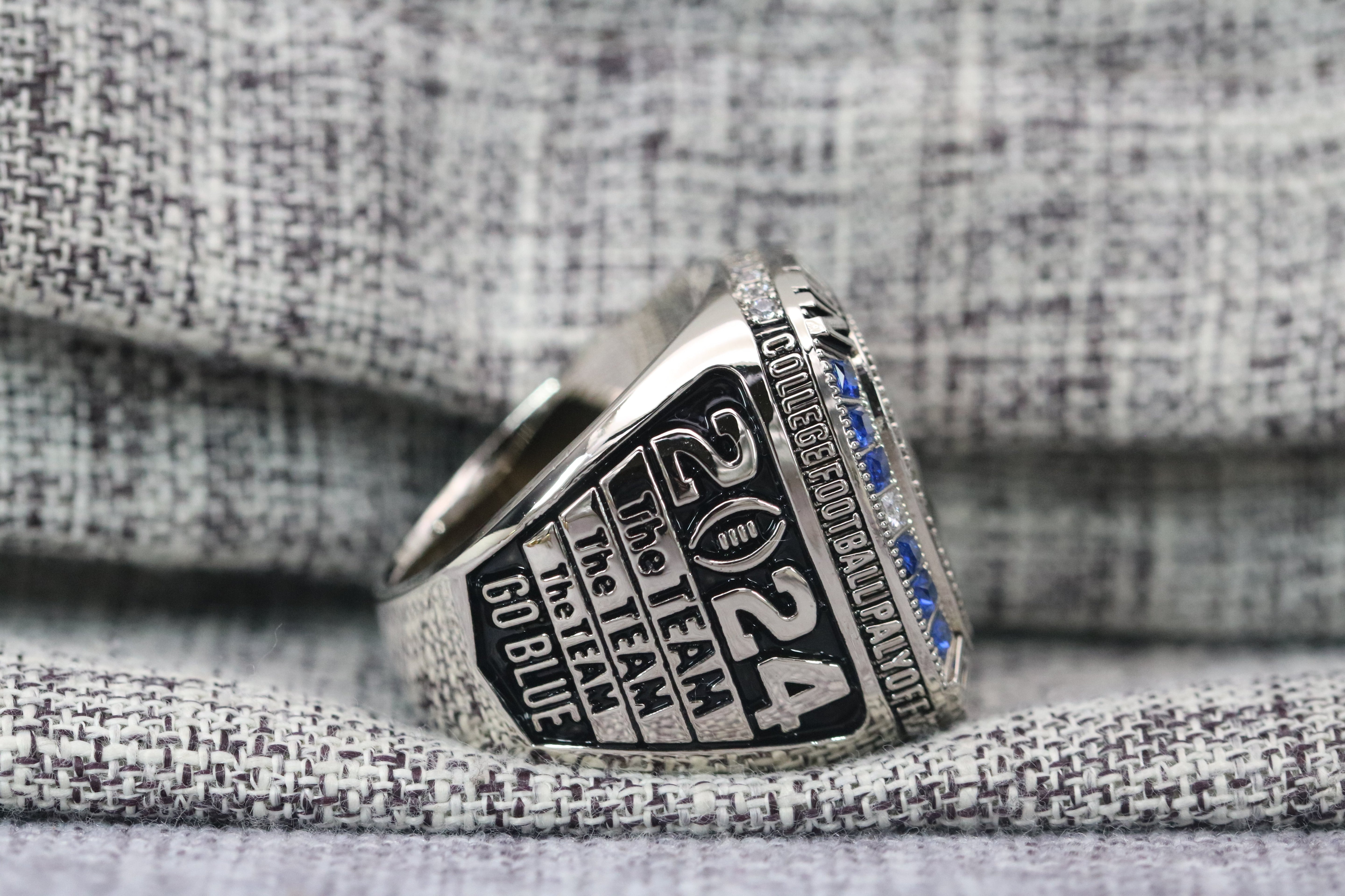 2024 Michigan Wolverines Football Playoffs Championship Ring - Premium Series