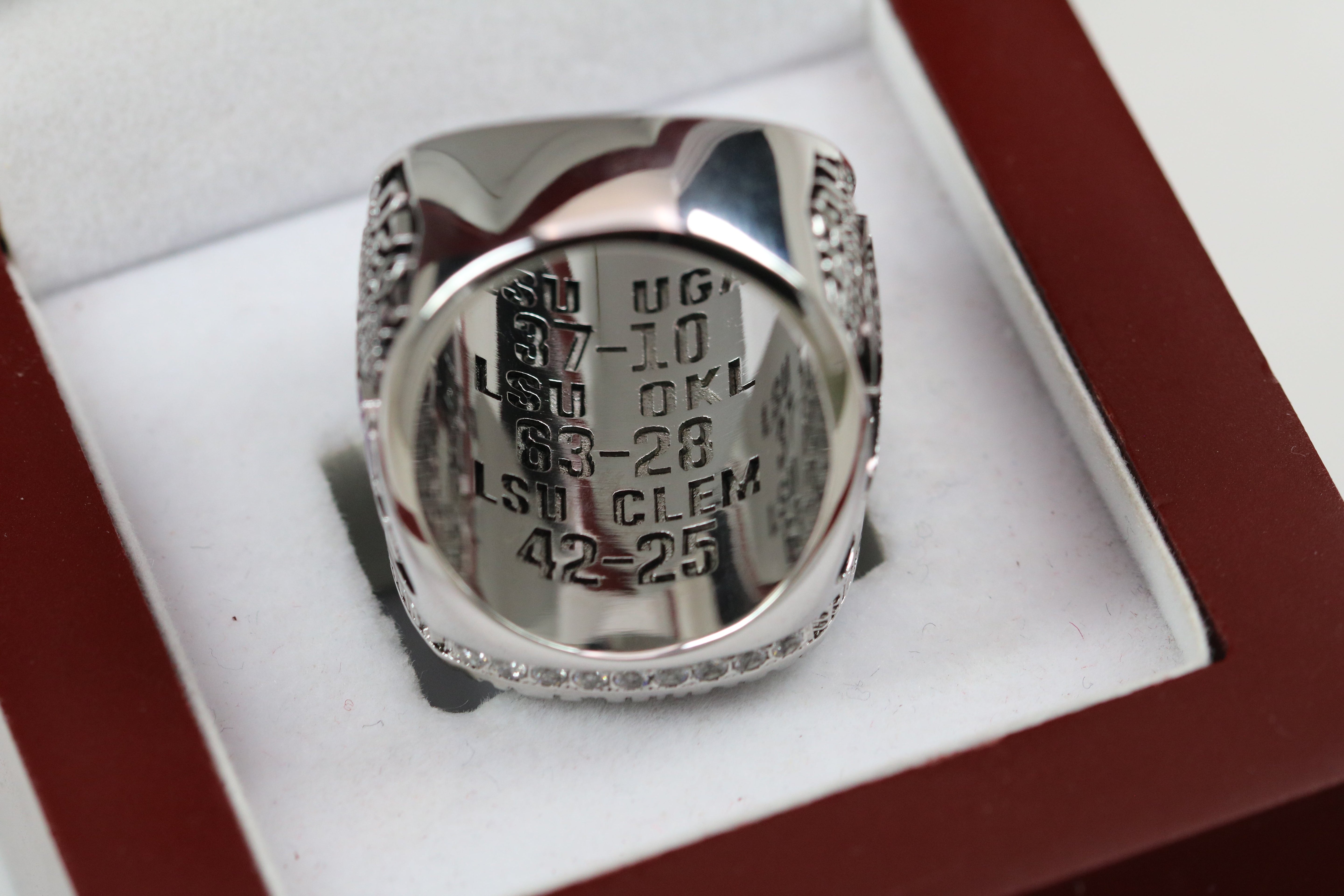 2019 Louisiana State University (LSU) College Football Playoffs Championship Ring - Premium Series