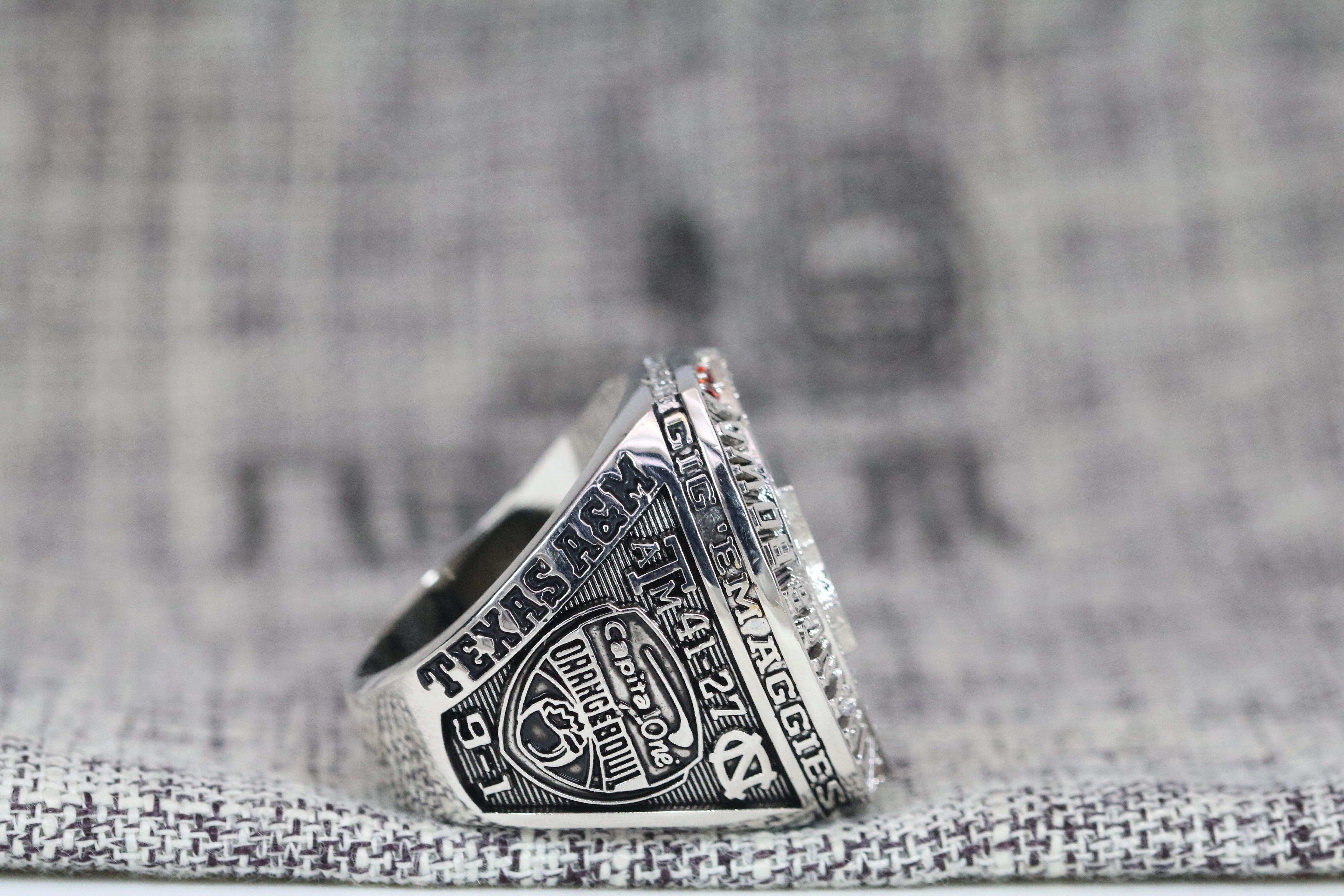 2021 Orange Bowl Texas A&M Championship Ring - Premium Series