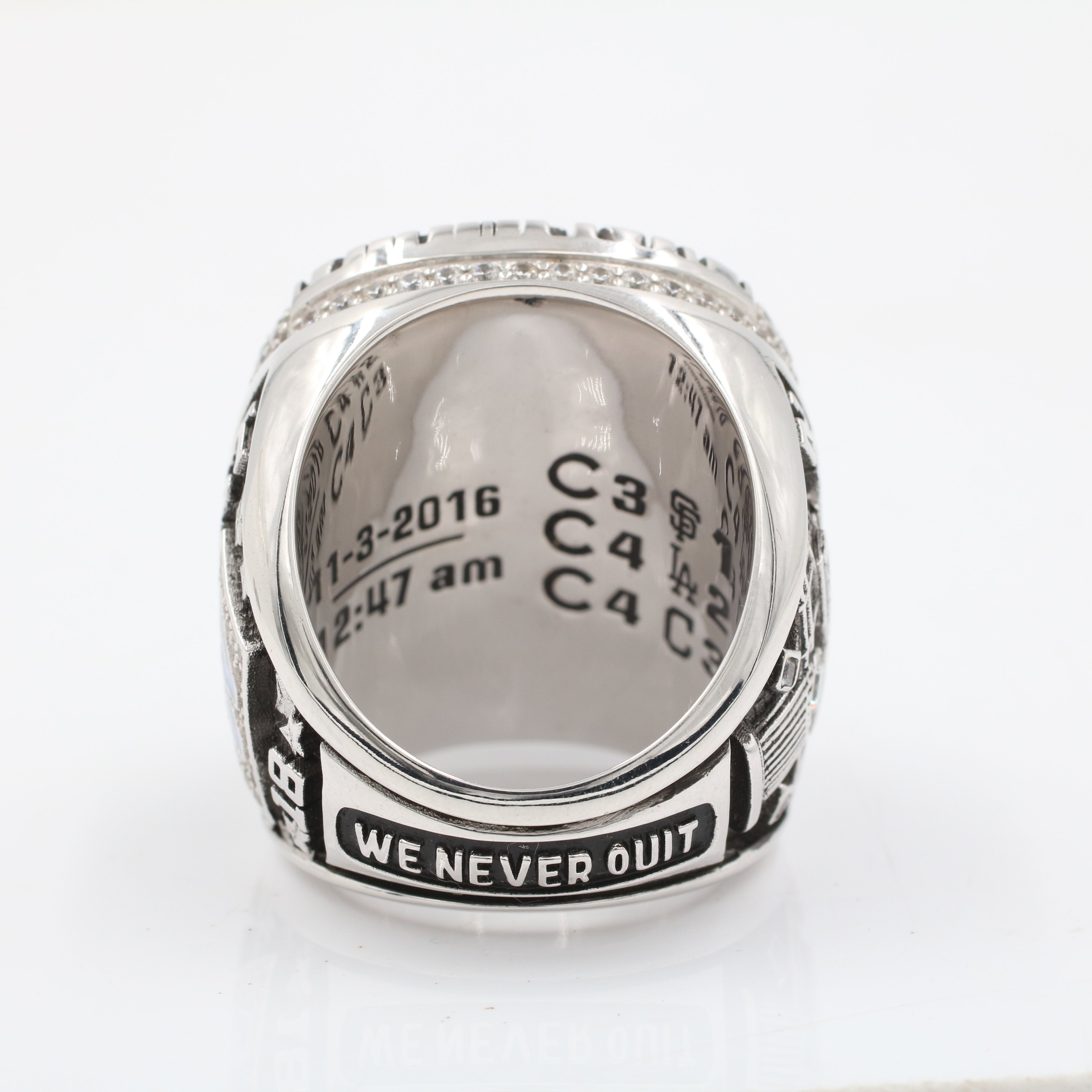 2016 Chicago Cubs World Series Championship Ring - Ultra Premium Series