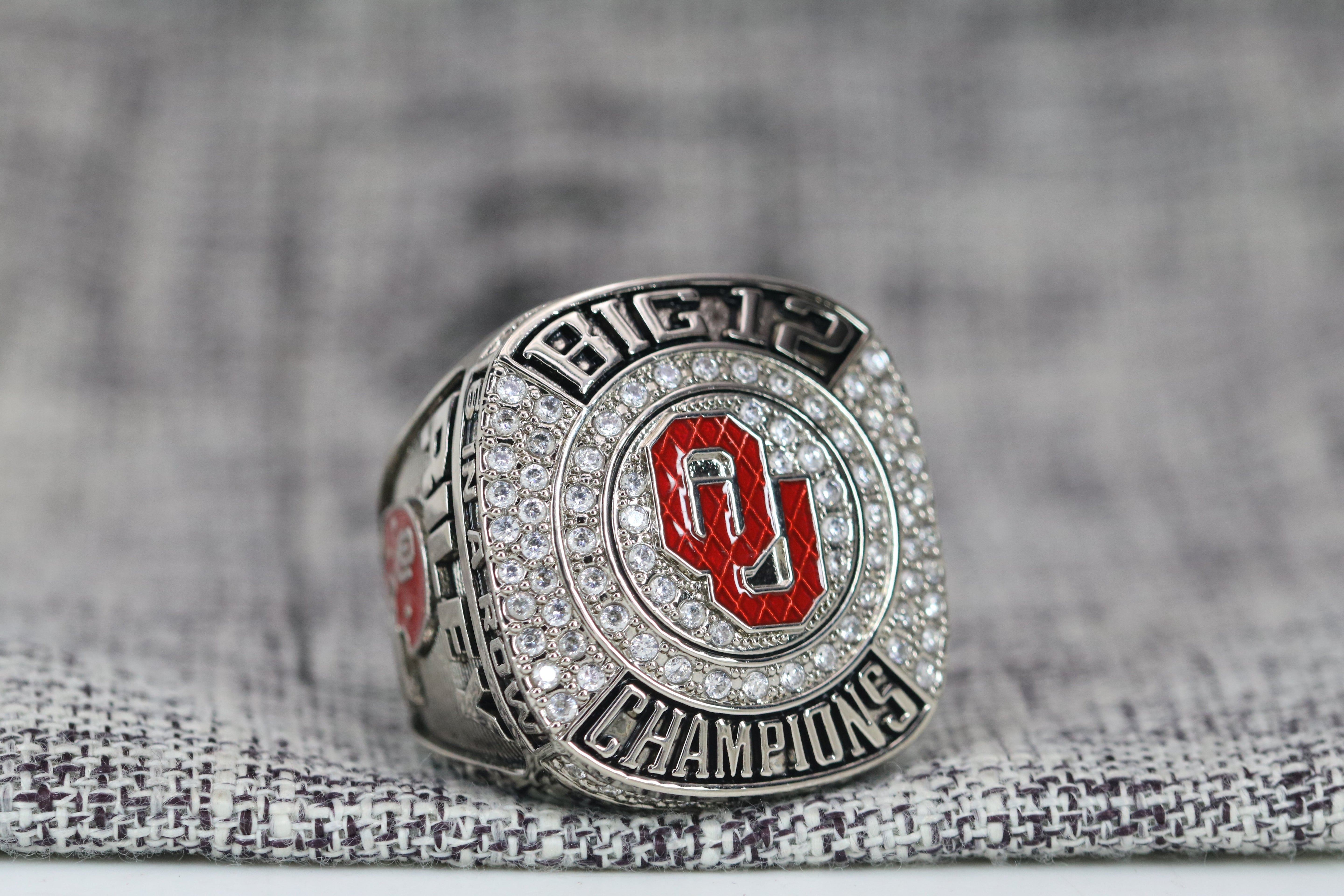 2020 Oklahoma Sooners Big 12 Championship Ring - Premium Series