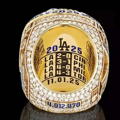 Los Angeles Dodgers World Series Championship Ring - Standard Series